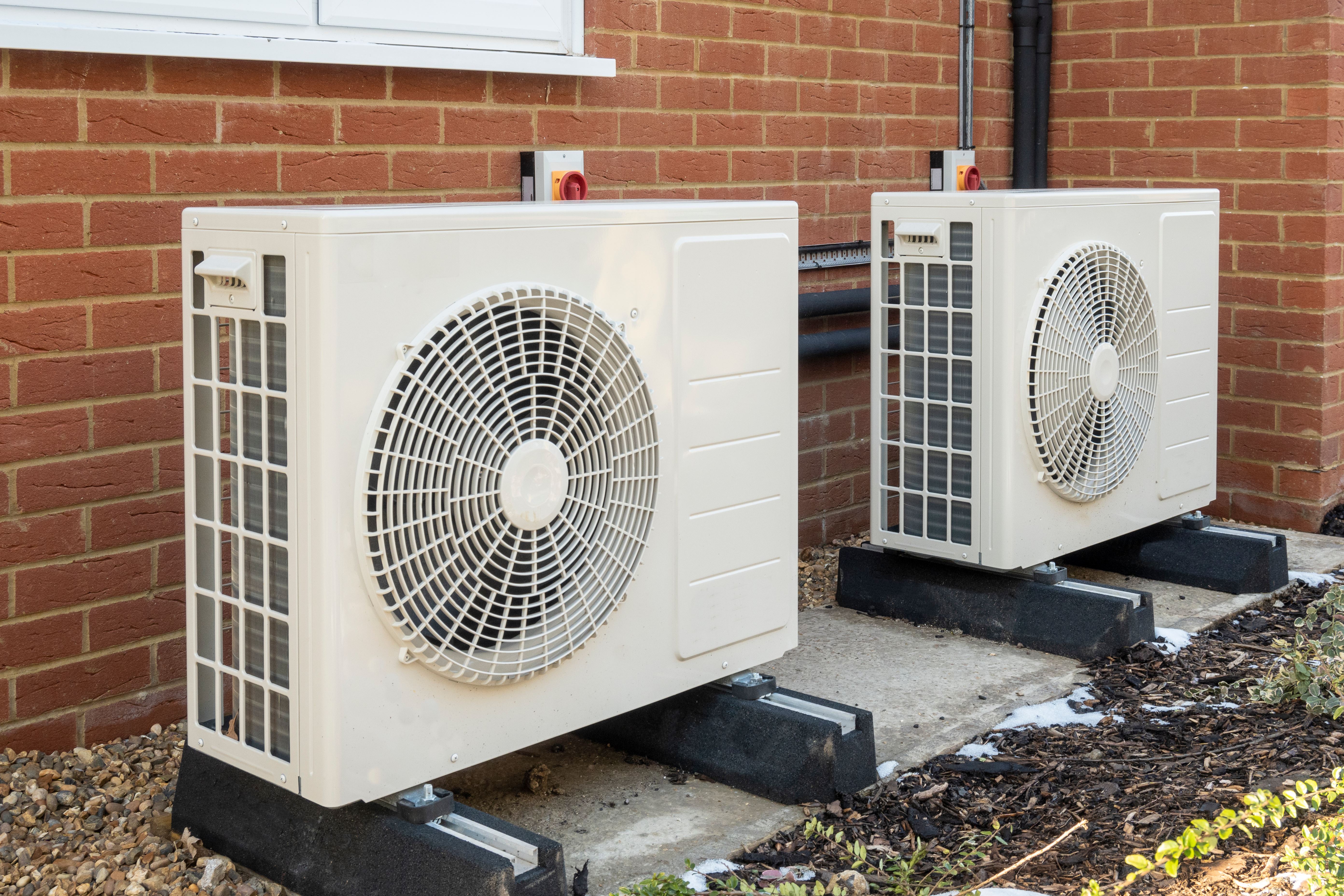 Outdoor AC and HVAC units